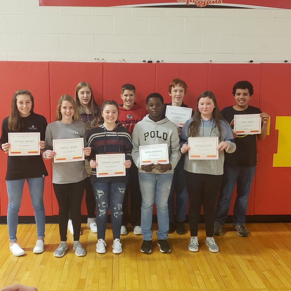 CMS "Leader in Me" Award Recipients - January 2020