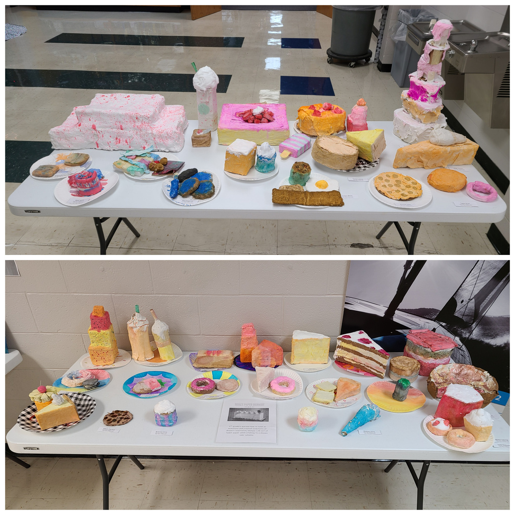 Toilet Paper Desserts by 7th grade