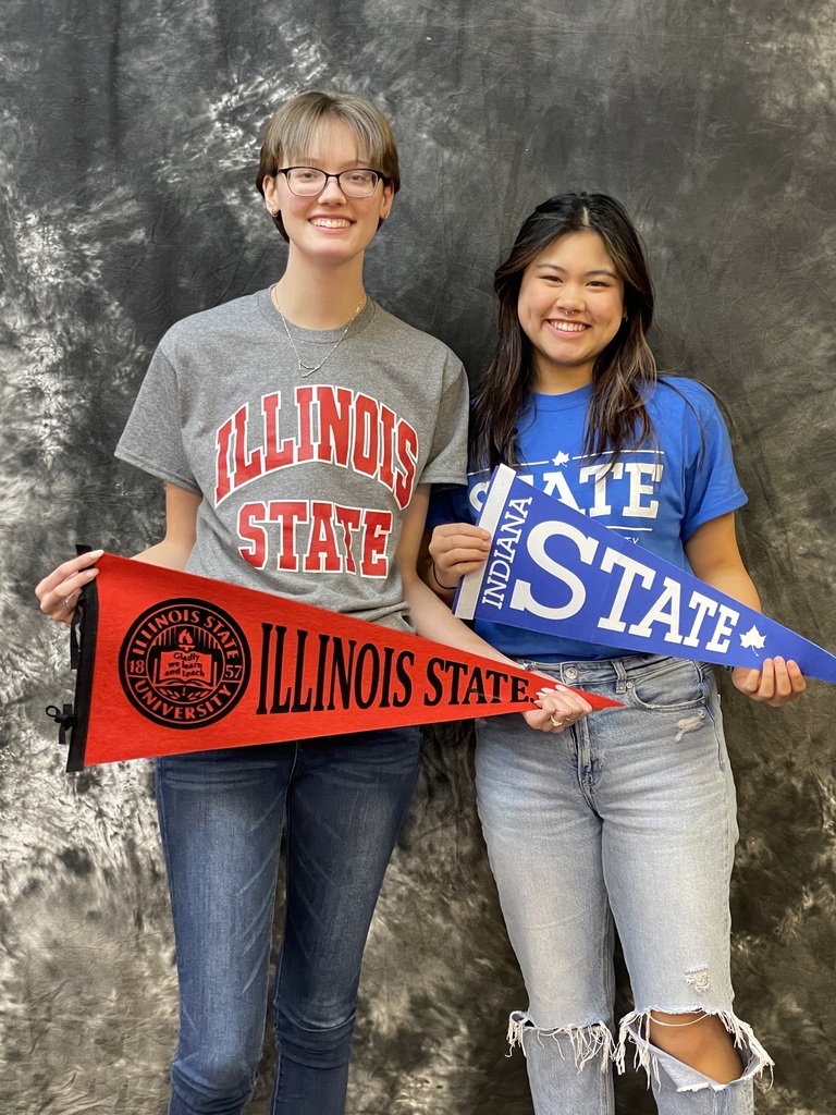2 seniors attending Illinois State and Indiana State