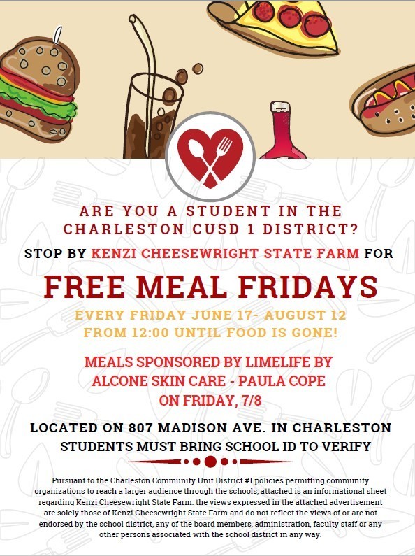 Free Meal Fridays week 4
