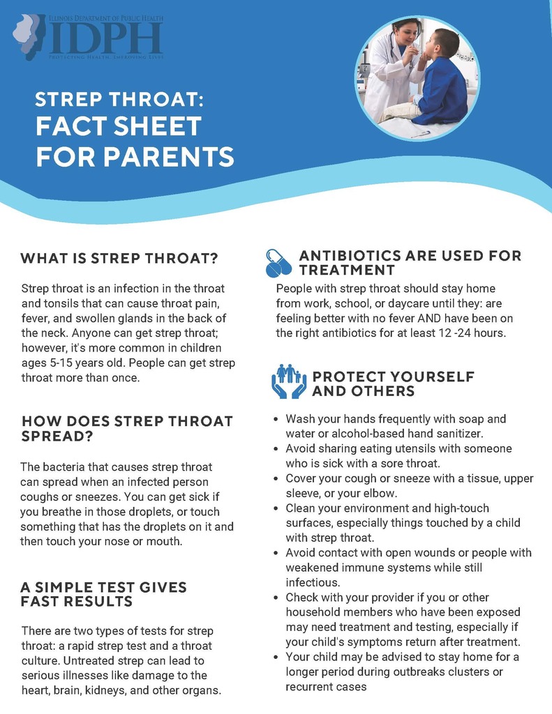 Strep Throat Fact Sheet