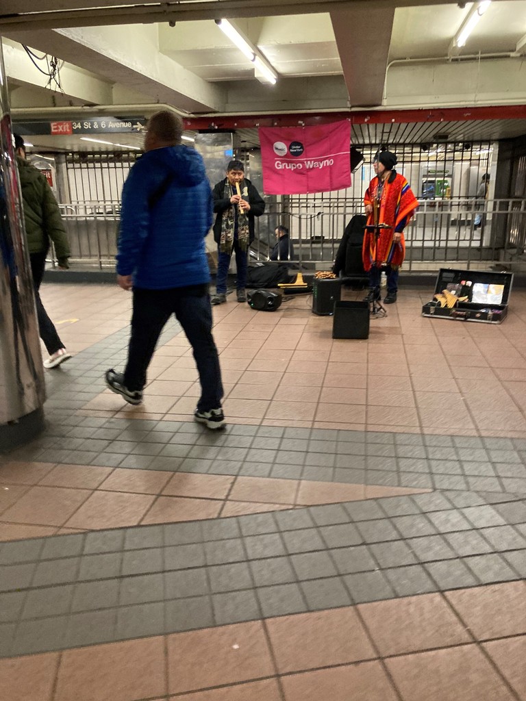 Subway performers