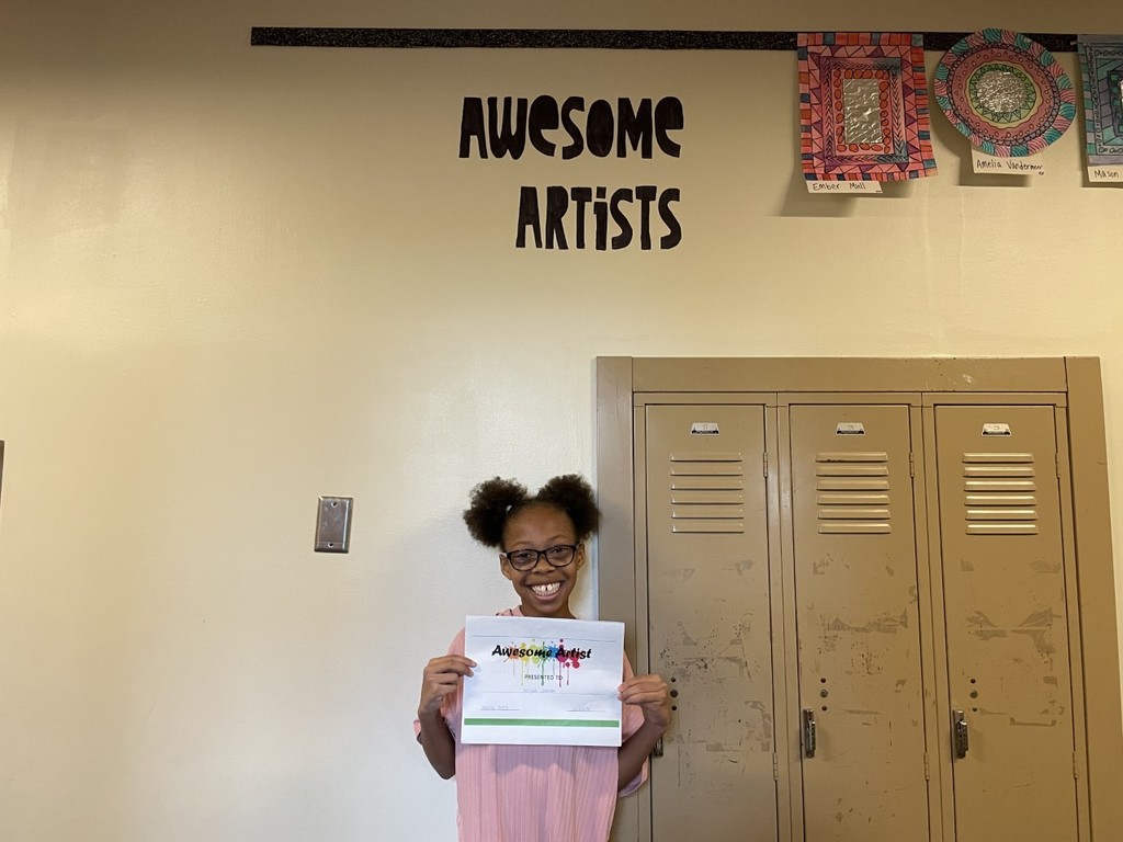 5th grade Awesome Artist-April 2023