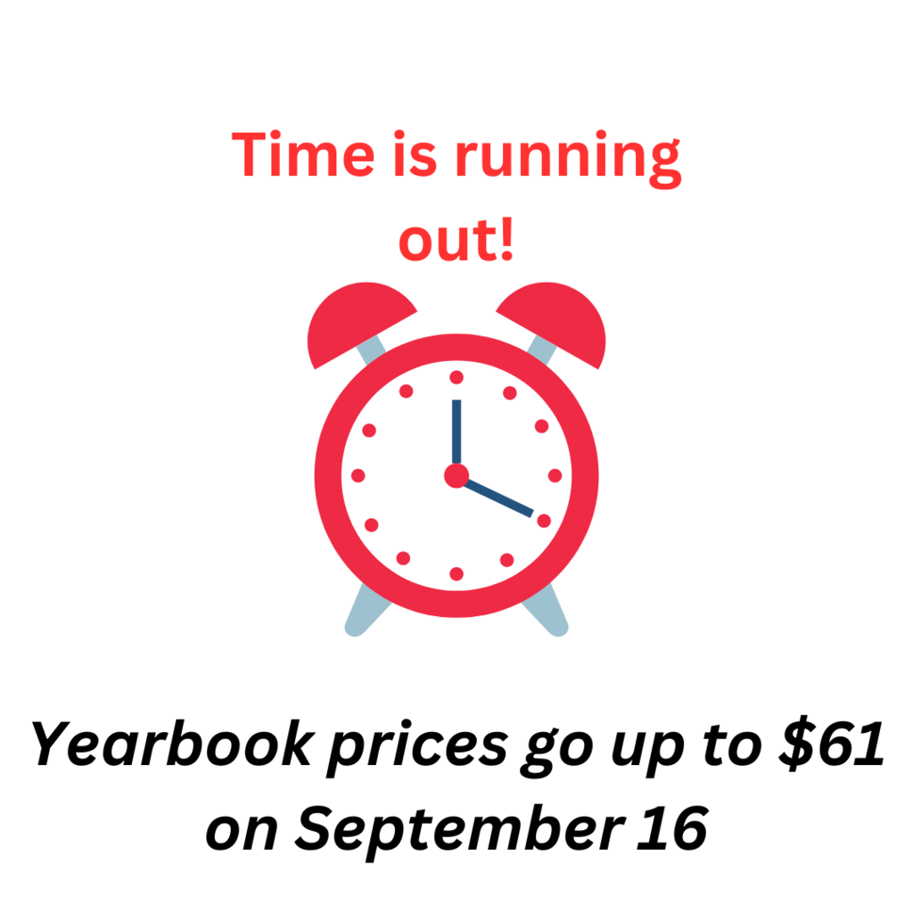 Time is running out!